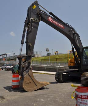 Construction work wrapped up at Newmarket station last month: Not enough locals, minorities or women on the job, says one watchdog. Photo by Bill Forry